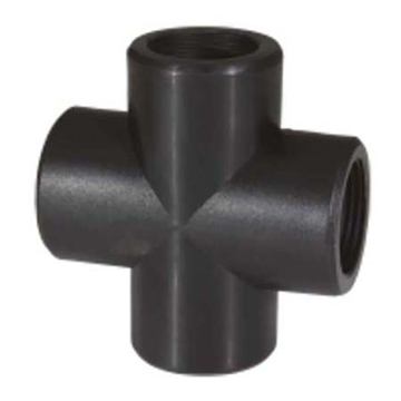 Slika Plastični krst razdelnik 3/4" sa unutrašnjim navojima